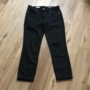 GAP Black Girlfriend Jeans Size 28